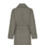 Palermo Grey, Navy, Green Waffle Unisex Dressing Gown, thumbnail 11 of 12