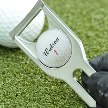 Personalised Golf Divot Bottle Opener Tool, 3 of 8