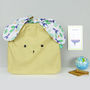 Bunny Rabbit Bag For Easter Caramel Exotic Fabric, thumbnail 1 of 7