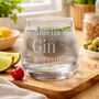 Personalised Name And Choice Of Drink Glass With Gift Box, thumbnail 4 of 4