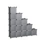 Plastic Storage Organiser Unit Cubes Cabinet, thumbnail 3 of 6