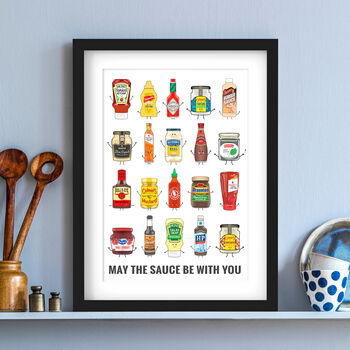 Funny Condiment Print, 2 of 4