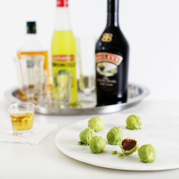 Boozy Chocolate Brussels Sprouts With Baileys, 3 of 6