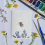 Plantable Card With Bee Illustration, thumbnail 1 of 3