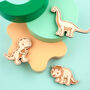 Dinosaur Self Adhesive Wall Hooks, thumbnail 1 of 5