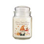 Personalised Autumn Gonk Large Candle Jar, thumbnail 4 of 4