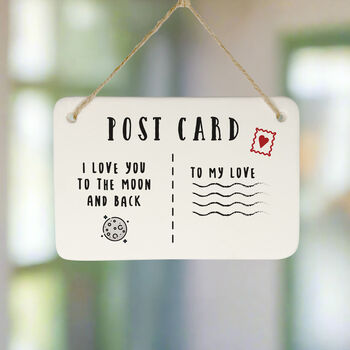 Porcelain Postcard Moon, 4 of 6