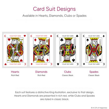 Best Dad Personalised King Playing Card Gift Frame, 10 of 12