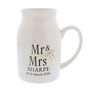 Personalised Black And Gold Wedding Jug Vase, thumbnail 4 of 5