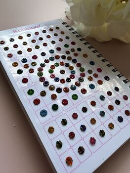 Assorted Designs Fancy Six Page 612 Bindi Booklet, 2 of 9