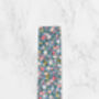 Wedding Handmade 100% Cotton Floral Print Tie In Blue, thumbnail 8 of 9