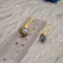Labradorite Dangle Sterling Silver Earrings, thumbnail 6 of 9