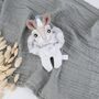 Handmade Heirloom Tooth Fairy Pouch Mouse Rabbit Fawn, thumbnail 9 of 10