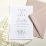 The Botanist Save The Date Cards, thumbnail 4 of 10