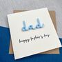 Father's Day Acrylic 'Dad' Card, thumbnail 3 of 3