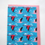 'Bird Wrapping Paper', Flamingo, Tropical, Swallows, thumbnail 3 of 7