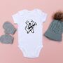 Personalised Day Dreamer Baby Grow, thumbnail 6 of 6