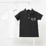 Initials Personalised Children's Polo Shirt, thumbnail 2 of 3