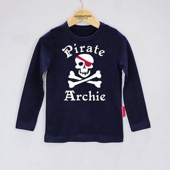 Personalised 'Pirate' T Shirt, 3 of 12