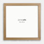30 X 30 Cm Solid Wood Picture Frame Oak / White, thumbnail 1 of 6
