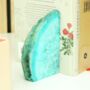 Blue Crystal Geode Bookends, thumbnail 1 of 4