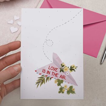 Cute Valentines Day Card Love Is In The Air, 2 of 2