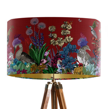 Glorious Plumes Lampshade Gold, Multiple Cols Avail, 11 of 11