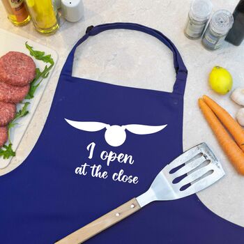 Wizard Quotes Organic Apron, 3 of 4