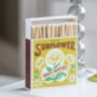 Luxury Boxed Sunflower Safety Matches, thumbnail 2 of 3