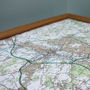 Personalised Map Coffee Table, thumbnail 3 of 5