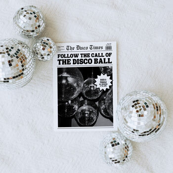 Follow The Call Of The Disco Ball Print, 3 of 3