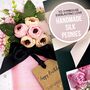 Personalised 30th Birthday Card For Her Scented With Floral Peonies, thumbnail 3 of 11