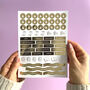 182 Foiled Self Care Stickers Pack Of Three Sheets, thumbnail 4 of 8