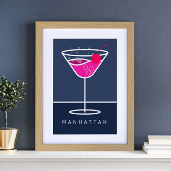 Manhattan Cocktail Drink Art, 2 of 4