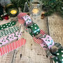 Christmas Paper Chains Trees, Mistletoe And Stripes Decoration, thumbnail 9 of 9