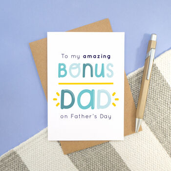 Bonus Dad Father's Day Card, 2 of 7