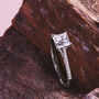 Created Brilliance Vivian Lab Grown Diamond Ring, thumbnail 1 of 9