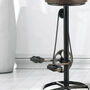 Industrial Pedal Bar Stool Seat, thumbnail 4 of 4