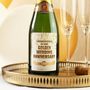 50th Golden Wedding Anniversary Champagne, thumbnail 4 of 5