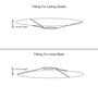 Spot Drum Lampshade, thumbnail 5 of 6