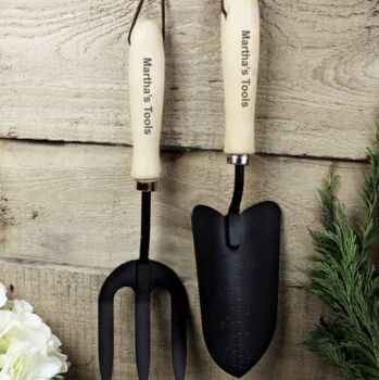 Personalised Trowel And Fork Gift Set, 3 of 3