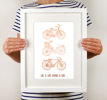 Personalised Cycling Print, 6 of 6