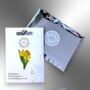 Daffodil Spring Flower Hard Enamel Pin Brooch, thumbnail 6 of 9