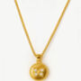 Gold Or Silver Butterfly Coin Necklace, thumbnail 8 of 10