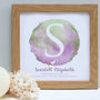 Personalised Christening Watercolour Framed Print, thumbnail 6 of 11
