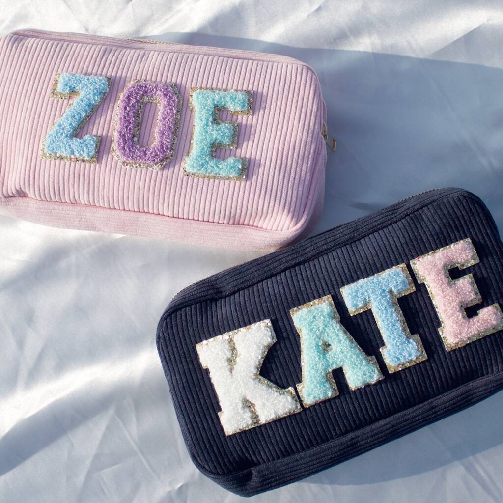 Personalised Cosmetic Make Up Bags By Mylee London | notonthehighstreet.com