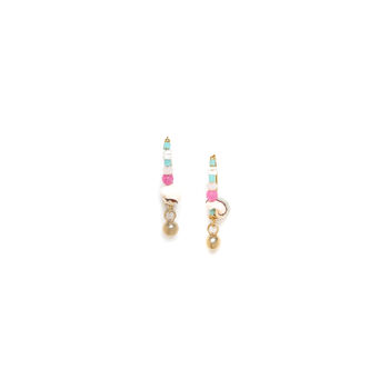 Medium Hooks With Ball Dangle And Shell, 3 of 3