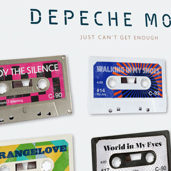 Depeche Mode Cassette Music Poster Print, 3 of 5