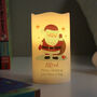 Personalised Christmas Santa LED Candle, thumbnail 1 of 3