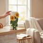 Ceramic 3D Sunflower Vase – Mother’s Day Gift, 26cm, thumbnail 2 of 4